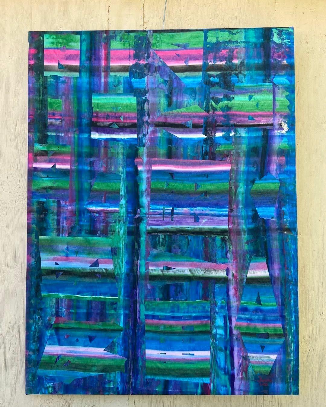 Blue window