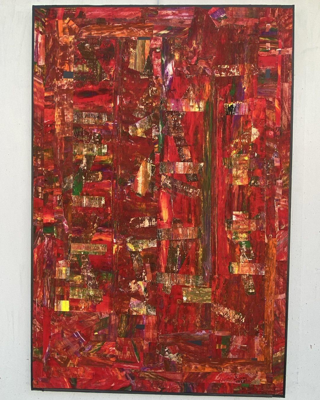 A red wall